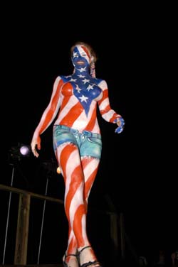 Body Painting 2005 photo - Duval Street, Key West